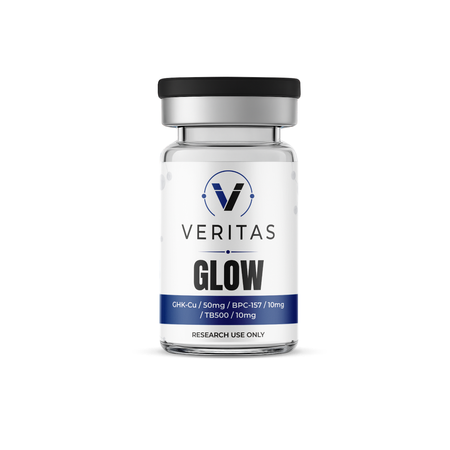 GLOW GHK-Cu (50mg) / BPC-157 (10mg) / TB500 (10mg)