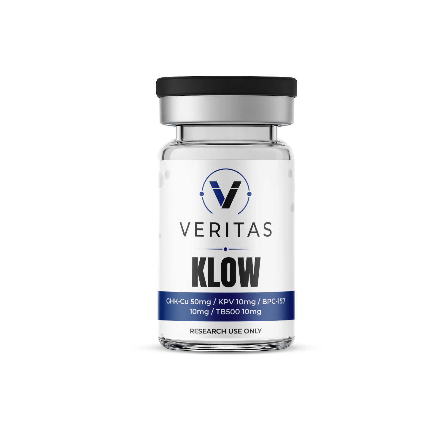 KLOW - GHK-Cu (50mg) / KPV (10mg) / BPC-157 (10mg) / TB500 (10mg)